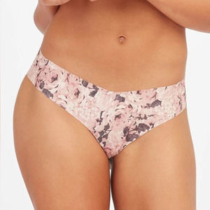 Spanx | Under Statements Rose Garden Stretchy Thong Underwear